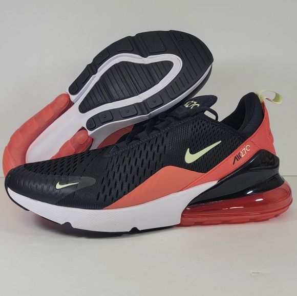 Nike Air Max 270 Black Magic Ember DM8325 001 Womens Size 12 Mens